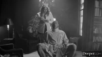 Infirmière Maitland Ward se tape un type en fauteuil roulant