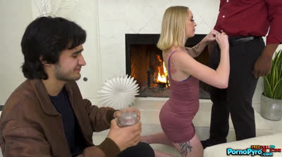 Marilyn Johnson Humiliates Her Nice Hubby With A Big Black Cock