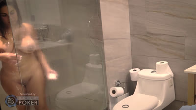 Horny Latina Kesha Ortega Gets Naked and Fucks the Plumber