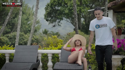 Vicky Wyne Fucks Husband and His Friend in Outdoor Threesome