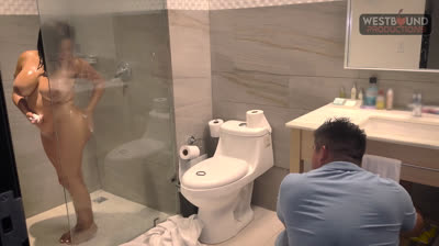 Horny Latina Kesha Ortega Gets Naked and Fucks the Plumber