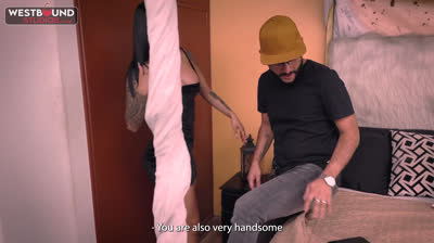 Working Girl Aleja Rico in Threesome with Soldier Hugecock and Dani Clark