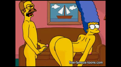MILF Marge Simpson cheating