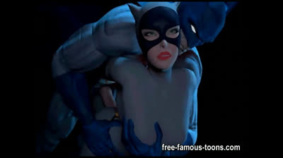 Batman Shemale Captions - Batman and Catwoman hard sex