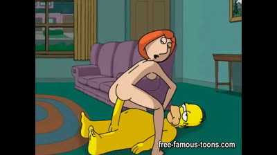 Famous toons enjoy anal