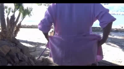 Que c'est bon de le faire à la plage