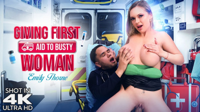 Emily Thorne - Giving First Aid To Busty Woman . Emily Thorne