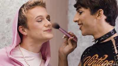 Femboy BFFs Get Stacked And Rammed