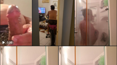 un ex Douanier de la Réunion qui se masturbe