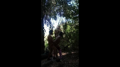 perra cross cerro con un macho en chile