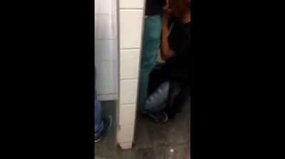 Blowjob Public Restroom