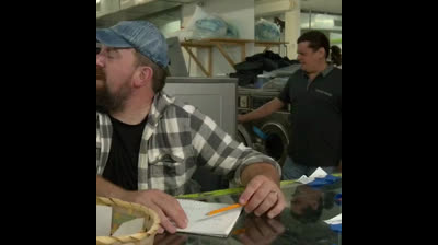 Fucking in the laundry