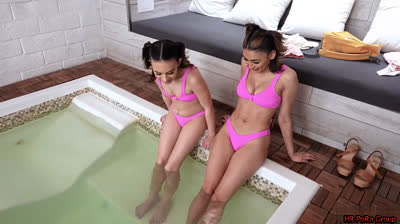 Two teens fuck their sugar daddy