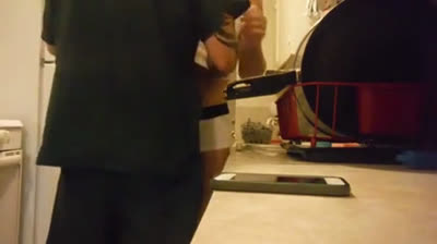 Bareback Quickie Before Dinner with My Amateur Hunk