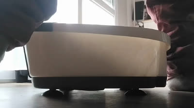 Préparation d'un bain de pieds avec mon jus naturel