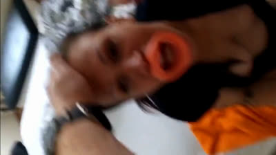 Austrian Girl's Deep Throat Blowjob