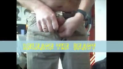 Fat Cock Solo Action