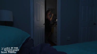 Kymber Leigh - StepSon Scared Of Thunder Hops Into StepMoms Bed