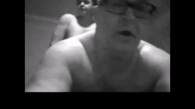 Daddy's Bareback Blowjob with Asian Bear